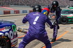 11 Denny Hamlin, gas can sticks, no penalty