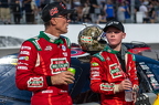 29 Kevin Harvick (L), 62 Keelan Harvick (R)