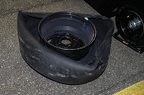 Daniel Hemric's tire