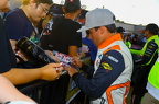 Jake Garcia signing autographs