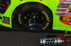 Matt Crafton front tire before race