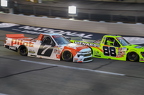Sammy Smith and Matt Crafton race