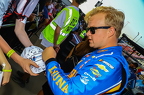 Tyler Ankrum signing autographs