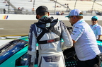 Chase Elliott getting ready to qualify