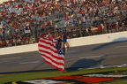 Skydiver with American flag 3