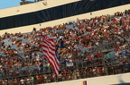 Skydiver with the American flag 2