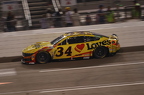 Todd Gilliland in the Loves sponsor car