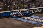 William Byron crosses the start finish line