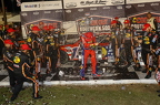Chase Briscoe with champagne 5