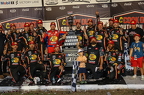 Chase Briscoe with crew in victory lane