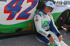John Hunter Nemechek waiting for the start