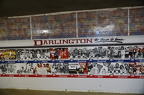 Pedestrian tunnel with wall murals