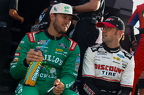 Todd Gilliland and Austin Cindric at Darlington