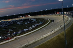 Turn 1 at dusk