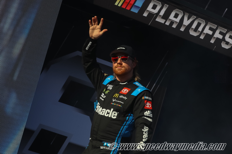 Tyler Reddick at drivers intros.jpg