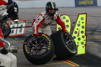 William Byron pit crew member