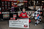 Keelan Harvick in victory lane