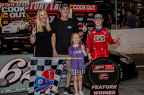 Keelan Harvick with his family