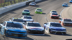 3 wide racing with #42 Anthony Alfredo riding the wall