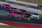 Toni Breidinger leads them out of  turn 5