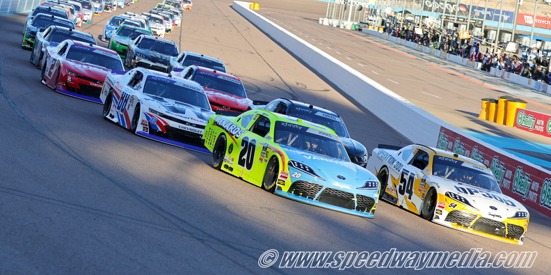Brandon Jones - Tanner Grey front row start.JPG