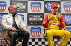 Joey Logano Ricky Stenhouse North Wilkesboro
