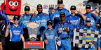 Kyle Larson win\'s the Liuna -