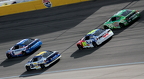 Kyle Larson on the charge