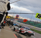 Harrson Burton pit stop