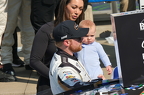 Tyler Reddick wiith family