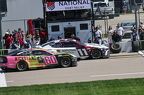 End stage 1 pit stop
