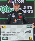Justin Allgaier pole award