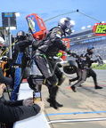 Pit row action 1
