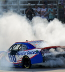 Kyle Larson burn out 2