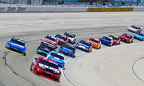 Austin Dillon on the charge