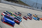 Larson leads the pack