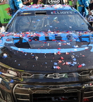 the winning car for Chase Elliott