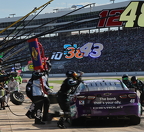 Alex Bowman pit action