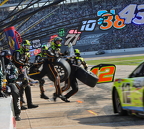 Ryan Blaney pit stop