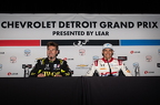 10 Alex Palou, P1 pole winner (R), 26 Will Power P2