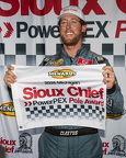 30 Garrett Mitchell (Cleetus McFarland) wins pole position