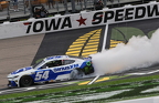 Ty Gibbs victory burn out - Iowa Corn 350
