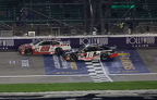 #28 Carson Brown -#18 Giovanni Ruggiero battel for lead
