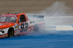 Caleb Costner starts to slide off track