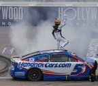 Kyle Larson in victory lane