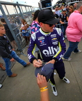 Alex Bowman driver red carpet walk