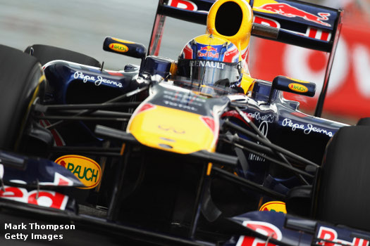 F1 – Webber leads Red Bull qualifying sweep