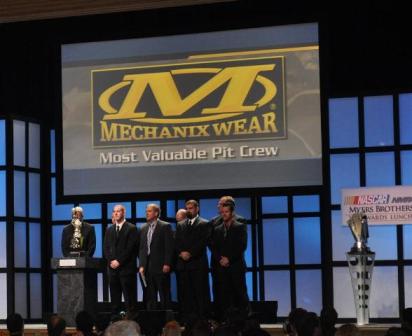 NO. 99 AFLAC FORD FUSION CREW BEST IN THE PITS FOR 2011