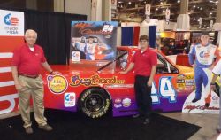 NASCAR Camping World Truck Series Driver Max Gresham, BugBand Unveil New Racer at National Hardware Show