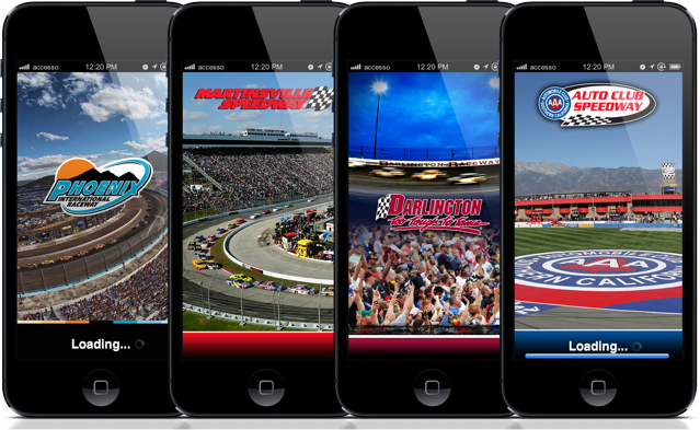 ISC rolls out apps for Phoenix, ACS, Darlington and Martinsville speedways